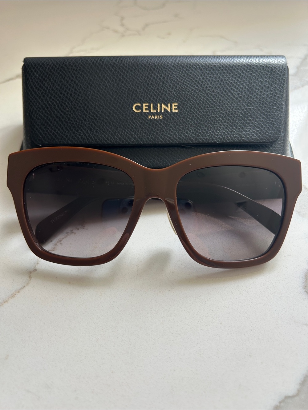 Celine Triomphe Brown Sunglasses